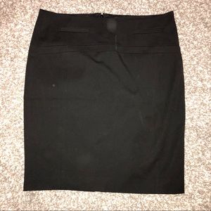 Size 2 black express pencil skirt